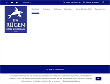 Tablet Screenshot of ifa-ruegen-hotel.com